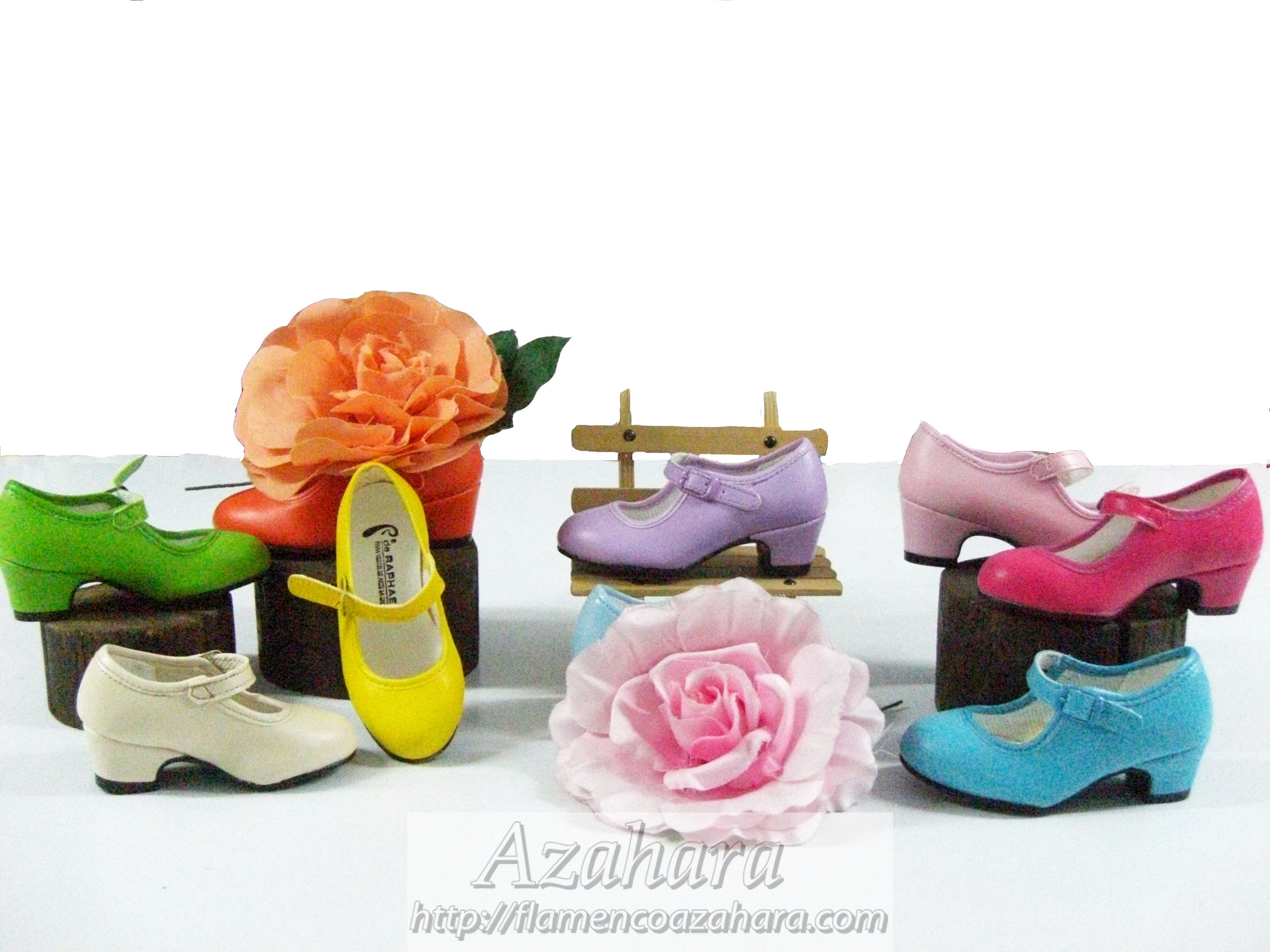 Zapato de flamenca niña