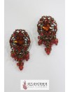 Pendientes coral