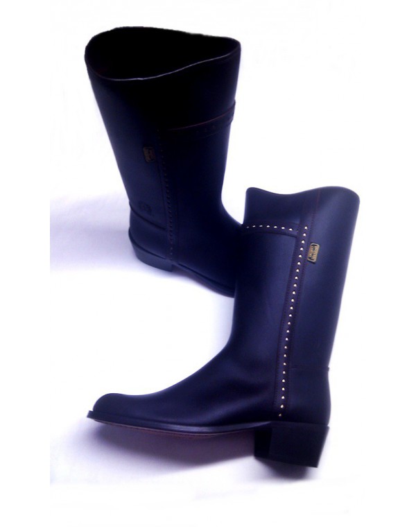 botas camperas tacon alto